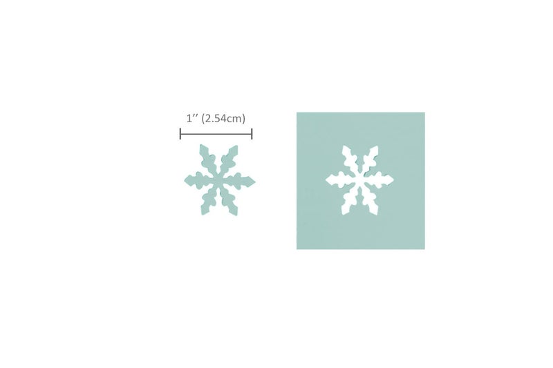 BiraBira Bira Craft 1 inch Snowflake 5 Shape  Christmas Punch  Lever Action Craft Punch for Paper Crafting Scrapbooking - Image 2